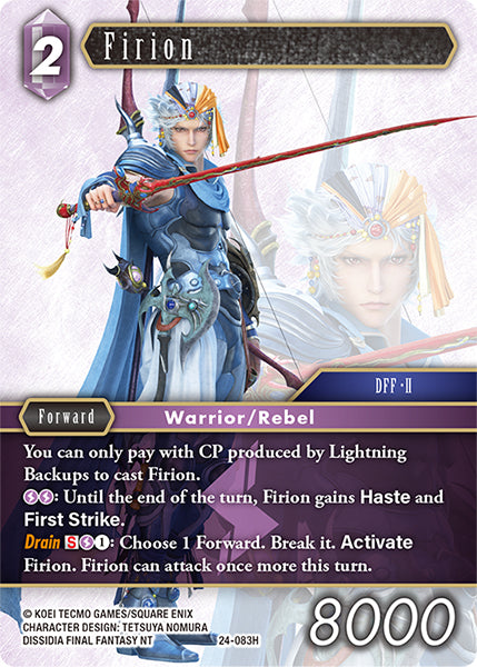 Final Fantasy TCG - Opus XXIV - 24-083 Firion