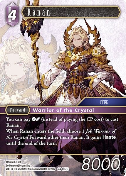 Final Fantasy TCG - Opus XXIV - 24-087 Ranan