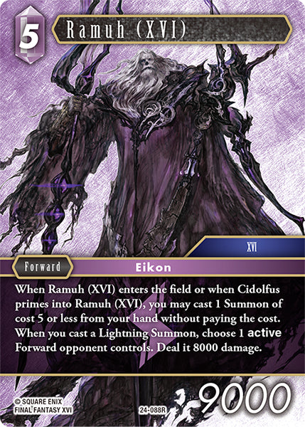 Final Fantasy TCG - Opus XXIV - 24-088 Ramuh (XVI)