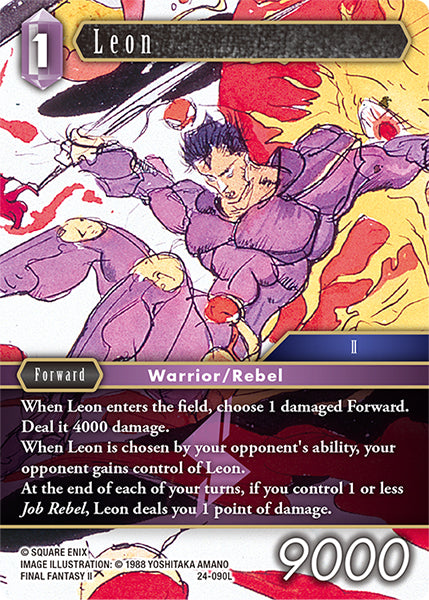 Final Fantasy TCG - Opus XXIV - 24-090 Leon
