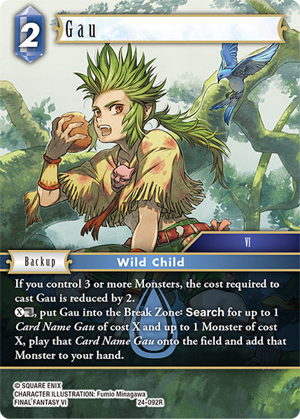 Final Fantasy TCG - Opus XXIV - 24-092 Gau