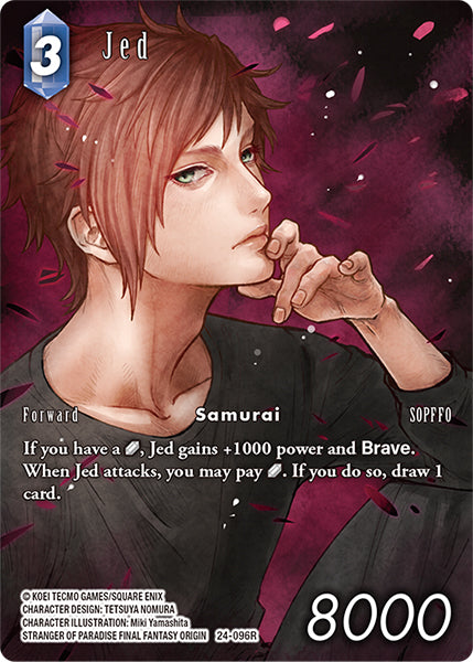 Final Fantasy TCG - Opus XXIV - 24-096 Jed Full Art