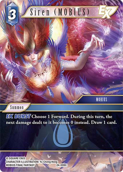 Final Fantasy TCG - Opus XXIV - 24-099 Siren (MOBIUS)