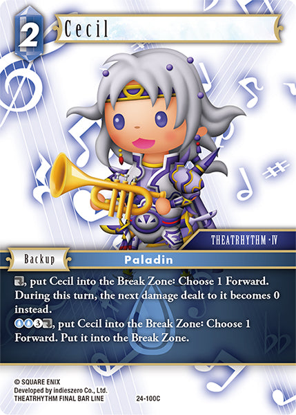 Final Fantasy TCG - Opus XXIV - 24-100 Cecil Foil