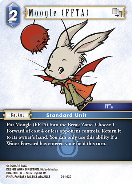 Final Fantasy TCG - Opus XXIV - 24-103 Moogle (FFTA)