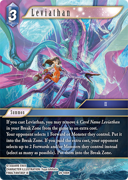 Final Fantasy TCG - Opus XXIV - 24-106 Leviathan