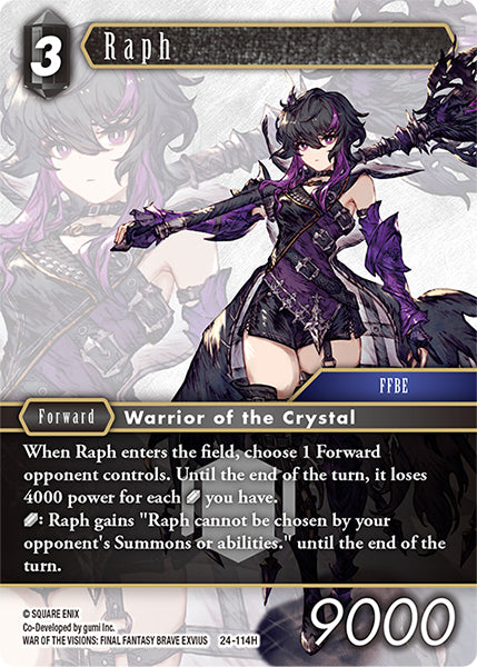 Final Fantasy TCG - Opus XXIV - 24-114 Raph
