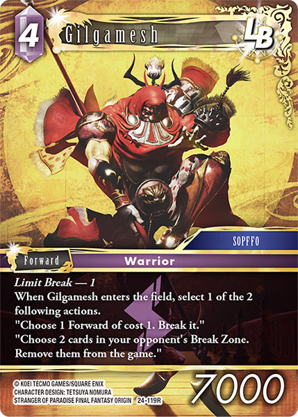 Final Fantasy TCG - Opus XXIV - 24-119 Gilgamesh