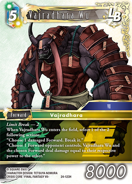 Final Fantasy TCG - Opus XXIV - 24-123 Vajradhara Wu
