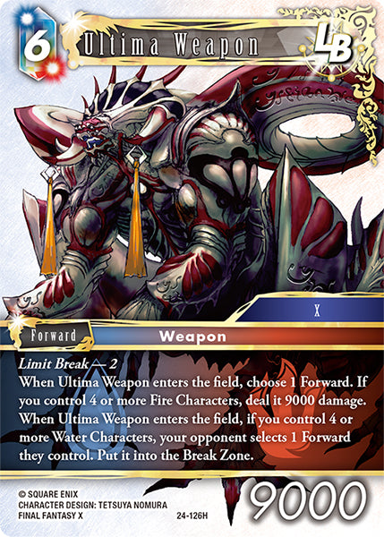 Final Fantasy TCG - Opus XXIV - 24-126 Ultima Weapon