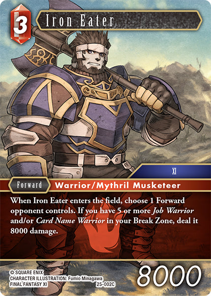 Final Fantasy TCG - Opus XXV - 25-002 Iron Eater