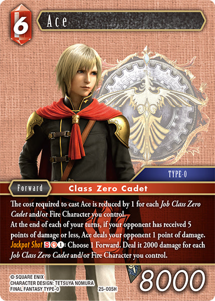 Final Fantasy TCG - Opus XXV - 25-005 Ace