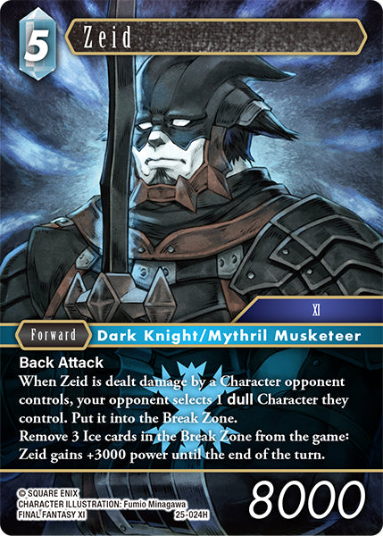 Final Fantasy TCG - Opus XXV - 25-024 Zeid