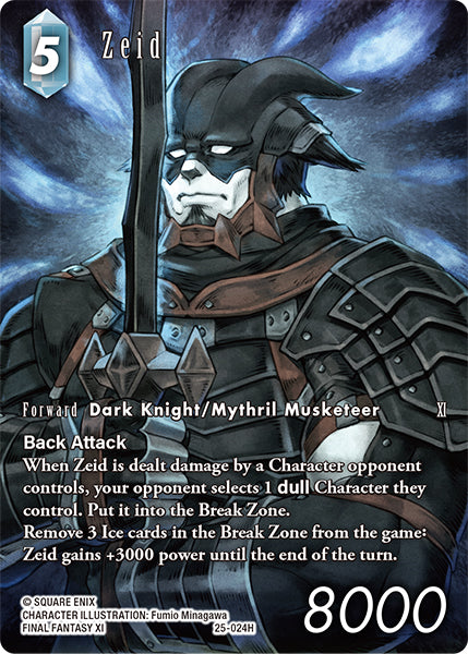 Final Fantasy TCG - Opus XXV - 25-024 Zeid Full Art