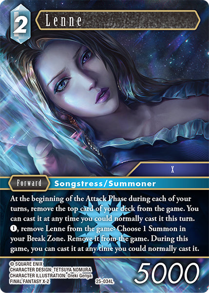 Final Fantasy TCG - Opus XXV - 25-034 Lenne