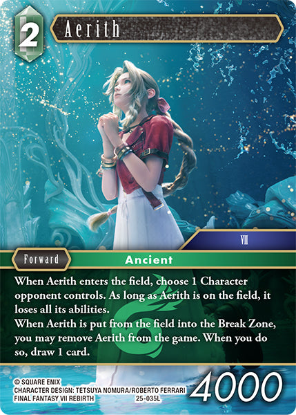 Final Fantasy TCG - Opus XXV - 25-035 Aerith