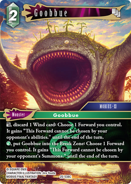 Final Fantasy TCG - Opus XXV - 25-038 Goobbue