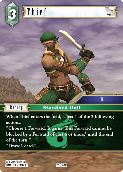 Final Fantasy TCG - Opus XXV - 25-041 Thief