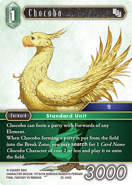 Final Fantasy TCG - Opus XXV - 25-045 Chocobo