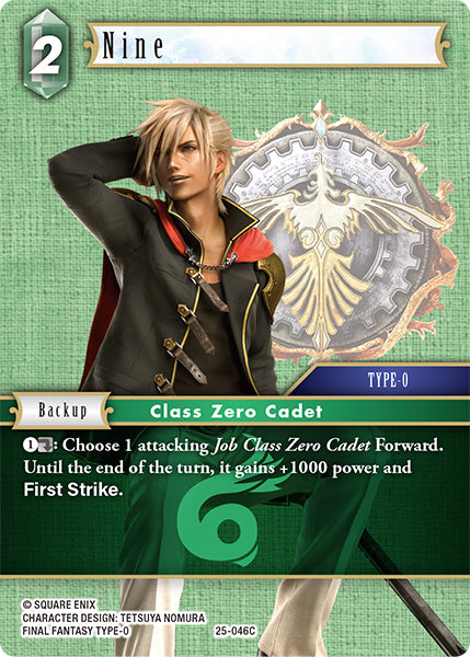 Final Fantasy TCG - Opus XXV - 25-046 Nine