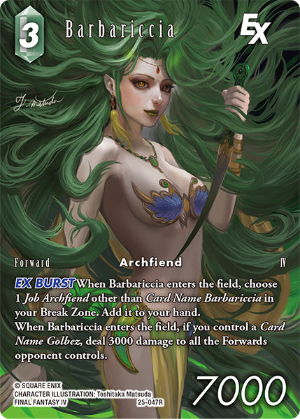 Final Fantasy TCG - Opus XXV - 25-047 Barbariccia Full Art