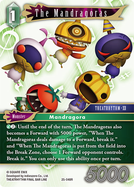 Final Fantasy TCG - Opus XXV - 25-048 The Mandragoras