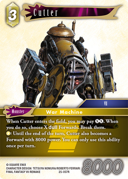 Final Fantasy TCG - Opus XXV - 25-057 Cutter