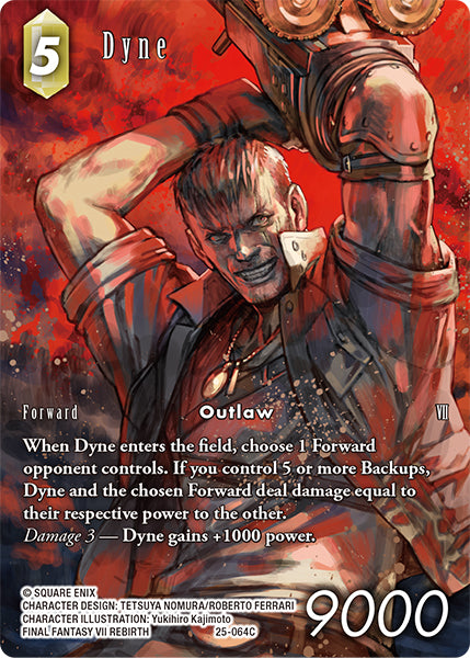 Final Fantasy TCG - Opus XXV - 25-064 Dyne Full Art