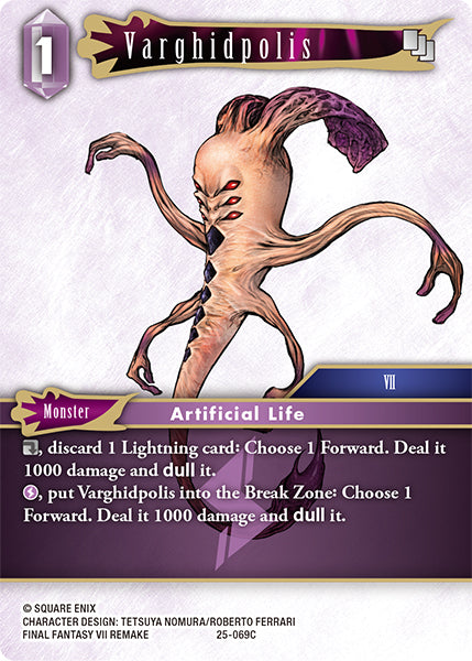 Final Fantasy TCG - Opus XXV - 25-069 Varghidpolis