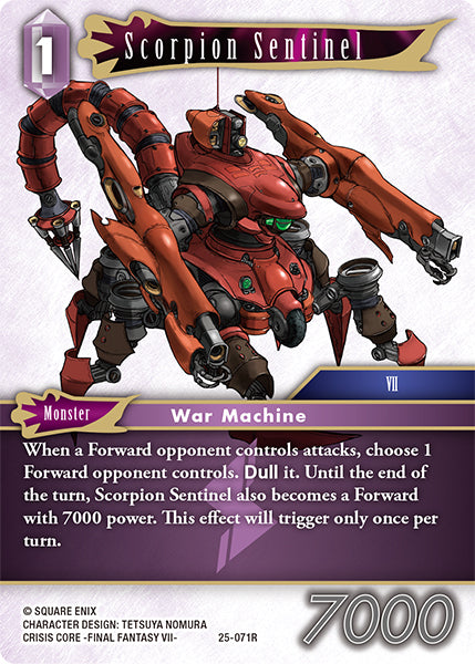 Final Fantasy TCG - Opus XXV - 25-071 Scorpion Sentinel