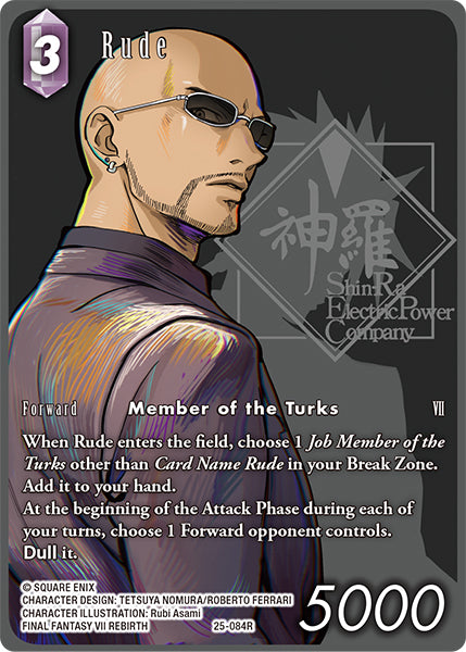 Final Fantasy TCG - Opus XXV - 25-084 Rude Full Art