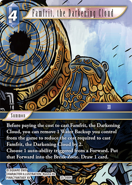 Final Fantasy TCG - Opus XXV - 25-088 Famfrit, the Darkening Cloud