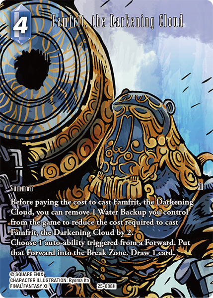 Final Fantasy TCG - Opus XXV - 25-088 Famfrit, the Darkening Cloud Full Art
