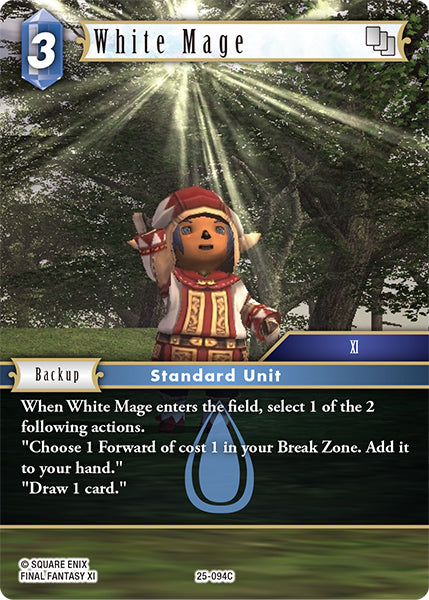 Final Fantasy TCG - Opus XXV - 25-094 White Mage