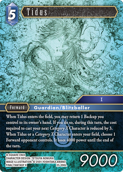 Final Fantasy TCG - Opus XXV - 25-096 Tidus