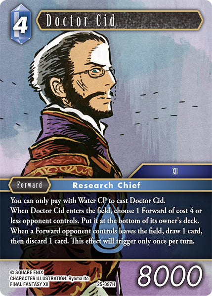 Final Fantasy TCG - Opus XXV - 25-097 Doctor Cid