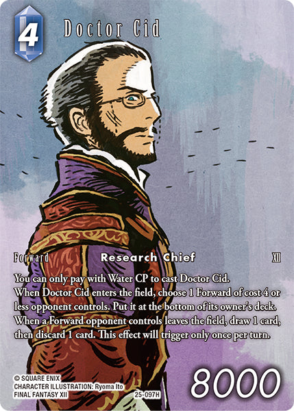Final Fantasy TCG - Opus XXV - 25-097 Doctor Cid Full Art