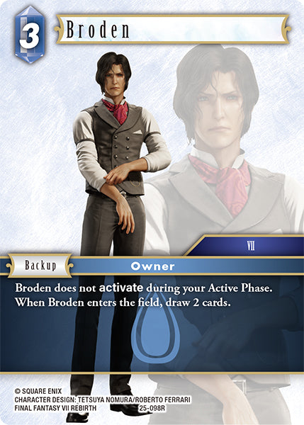 Final Fantasy TCG - Opus XXV - 25-098 Broden Foil