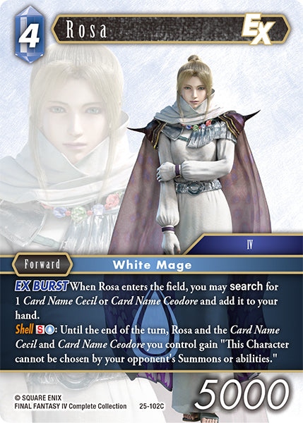 Final Fantasy TCG - Opus XXV - 25-102 Rosa