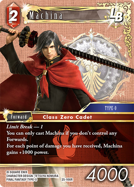 Final Fantasy TCG - Opus XXV - 25-106 Machina