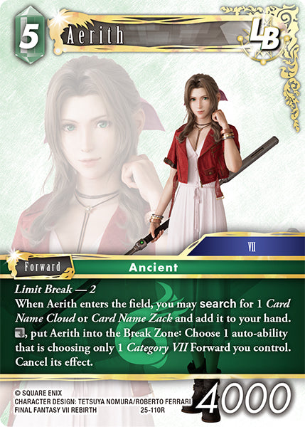 Final Fantasy TCG - Opus XXV - 25-110 Aerith