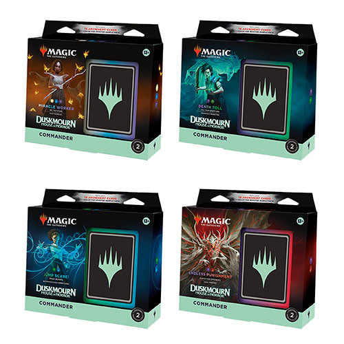 Magic: The Gathering - Duskmourn: House of Horrors Commander Deck x4