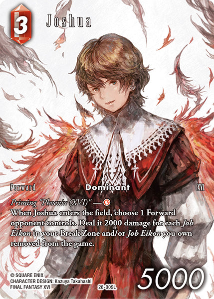 Final Fantasy TCG - Opus XXVI - 26-009 Joshua Full Art