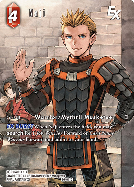 Final Fantasy TCG - Opus XXVI - 26-011 Naji Full Art