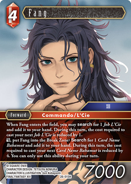 Final Fantasy TCG - Opus XXVI - 26-015 Fang