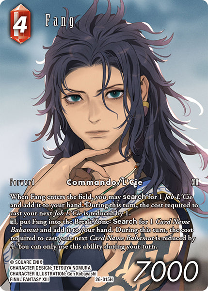 Final Fantasy TCG - Opus XXVI - 26-015 Fang Full Art