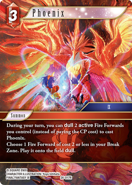 Final Fantasy TCG - Opus XXVI - 26-017 Phoenix