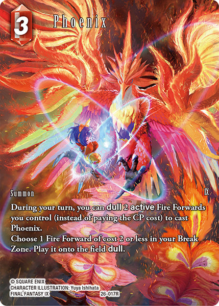 Final Fantasy TCG - Opus XXVI - 26-017 Phoenix Full Art