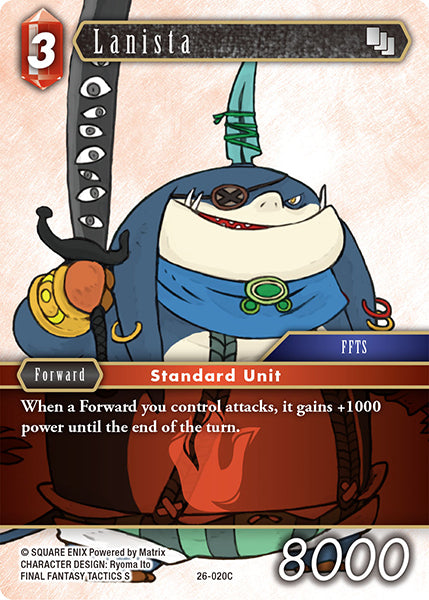 Final Fantasy TCG - Opus XXVI - 26-020 Lanista
