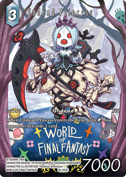 Final Fantasy TCG - Opus XXVI - 26-022 Undead Princess Full Art